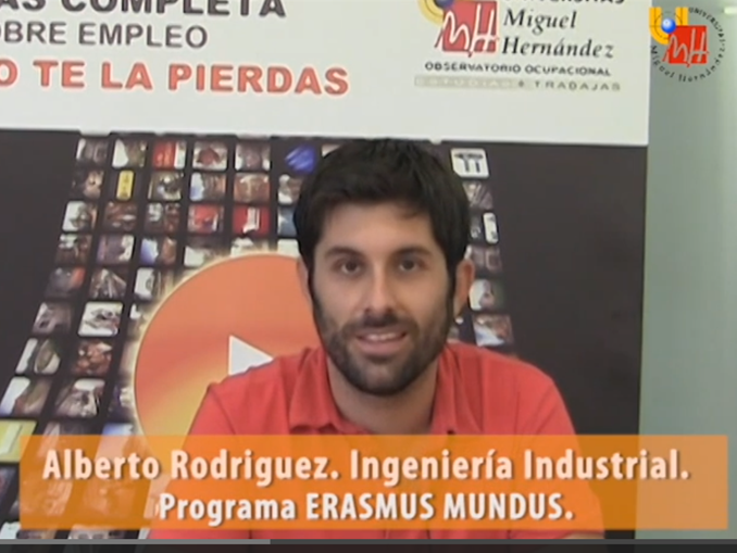Alberto Rodríguez Erasmus Mundus