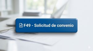 F49 - Formulario de solicitud de Convenio